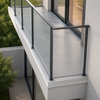 Aluminium profil til møblering af en balkon eller terrasse B-1. Sølv farve