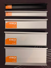 Aluminium flush shadow skirting board (plinth) P-1-40