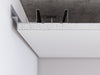 Aluminium ceiling shadow-gap profile C-4