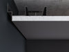 Aluminium ceiling shadow-gap profile C-4