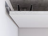 Aluminium ceiling shadow-gap profile C-4