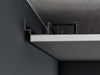 Aluminium ceiling shadow-gap profile C-4