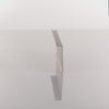 Aluminium shadow recessed skirting board (plinth). P-1-60