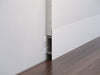 Aluminium minimalistic skirting board (plinth) P-6-60