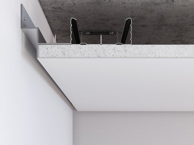 Aluminium Ceiling Shadow-Gap Profile C-4 | Modern Shadow Line for Walls ...