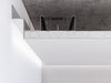 Aluminium ceiling shadow-gap profile C-4