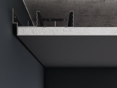Aluminium Ceiling Shadow-Gap Profile C-4 | Modern Shadow Line for Walls ...