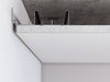 Aluminium ceiling shadow-gap profile C-4