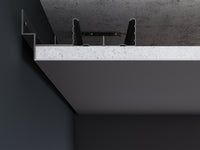 Aluminium Ceiling Shadow-Gap Profile C-4 | Modern Shadow Line for Walls ...