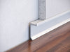 Aluminium shadow flush skirting board (plinth) P-1-20