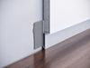 Aluminium "skirting-free" system P-4-30