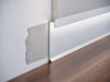 Aluminium flush-mounted skirting board (plinth) P-2-80