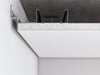 Aluminium ceiling shadow-gap profile C-4