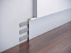 Aluminium "skirting-free" system P-4-60 (anodized)